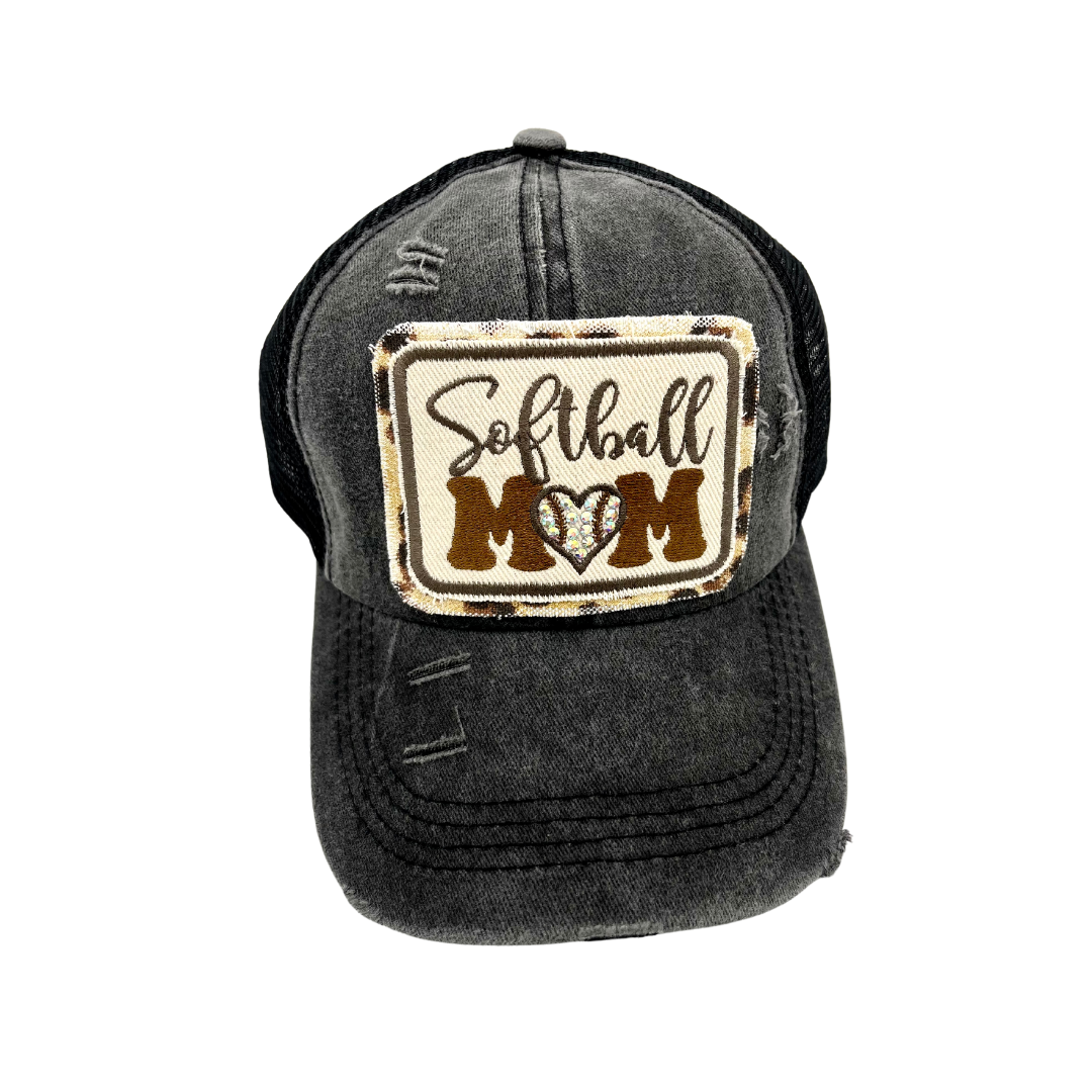 SOFTBALL MOM CRISS CROSS TRUCKER