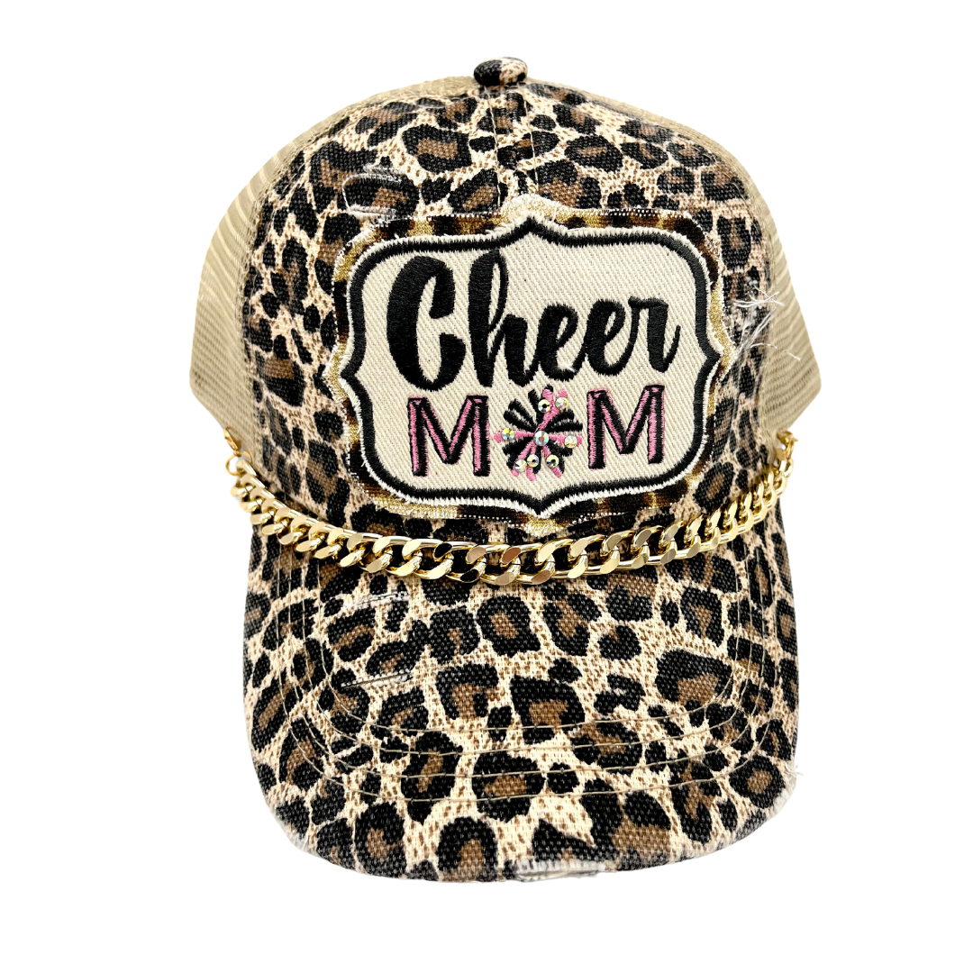 CHEER MOM CRISS CROSS PONYTAIL TRUCKER