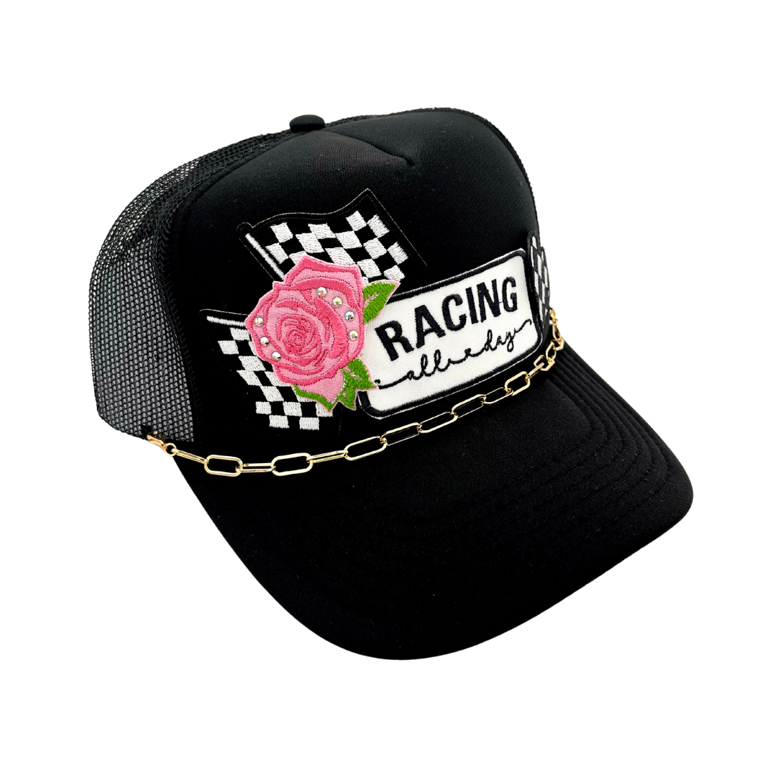 Racing All Day Multi Patch Trucker