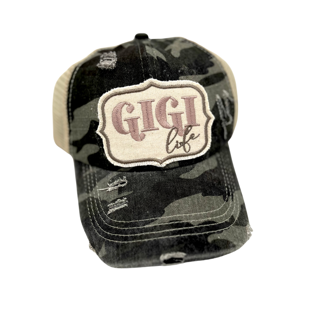 GIGI LIFE CRISS CROSS PONYTAIL TRUCKER